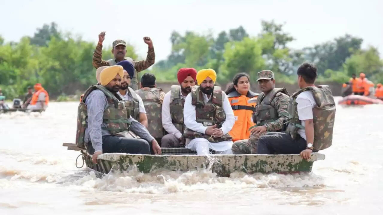 पंजाब में बाढ़ से प्रभावित किसानों के लिए मुआवज़ा बढ़ाने की मांग