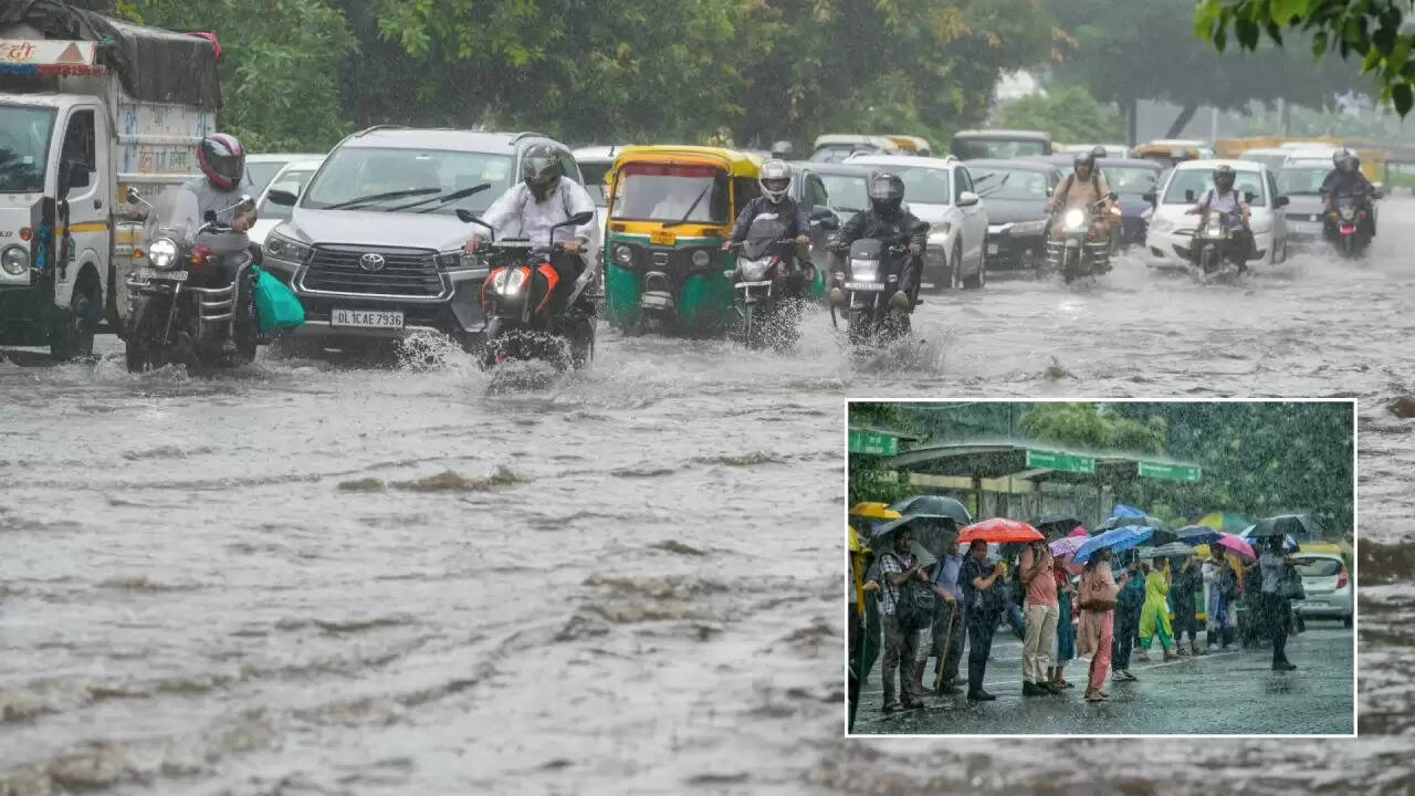 दिल्ली, यूपी और महाराष्ट्र में मौसम का अलर्ट: बारिश की संभावना