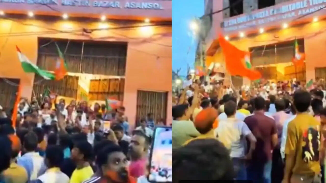 आसनसोल का दुर्गा मंदिर: बीजेपी की जीत के बाद श्रद्धालुओं के लिए फिर से खुला