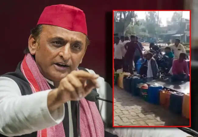 अखिलेश यादव ने भाजपा सरकार पर गैस सिलेंडर की कालाबाज़ारी का आरोप लगाया