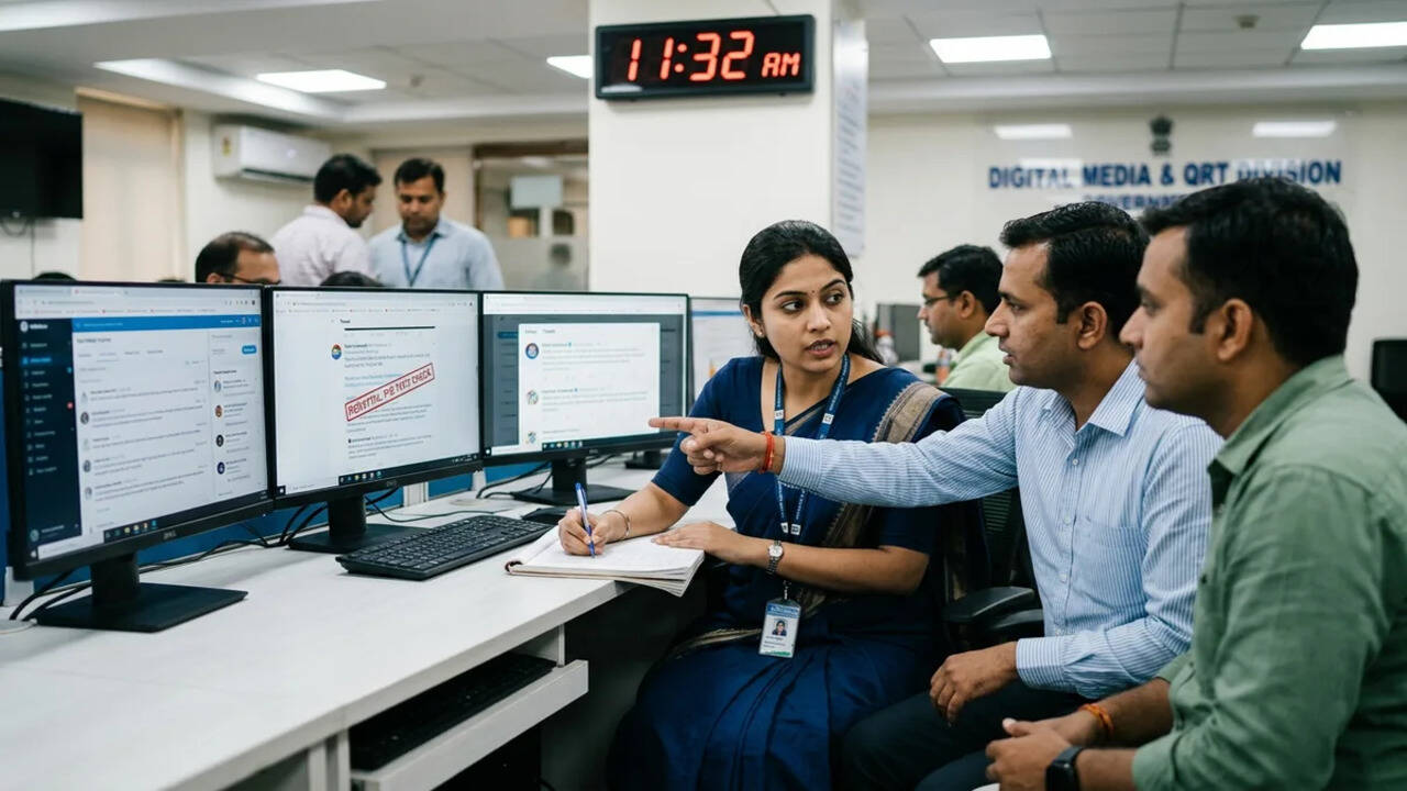 सरकार ने सोशल मीडिया पर भ्रामक सूचनाओं से निपटने के लिए क्यूआरटी का गठन किया