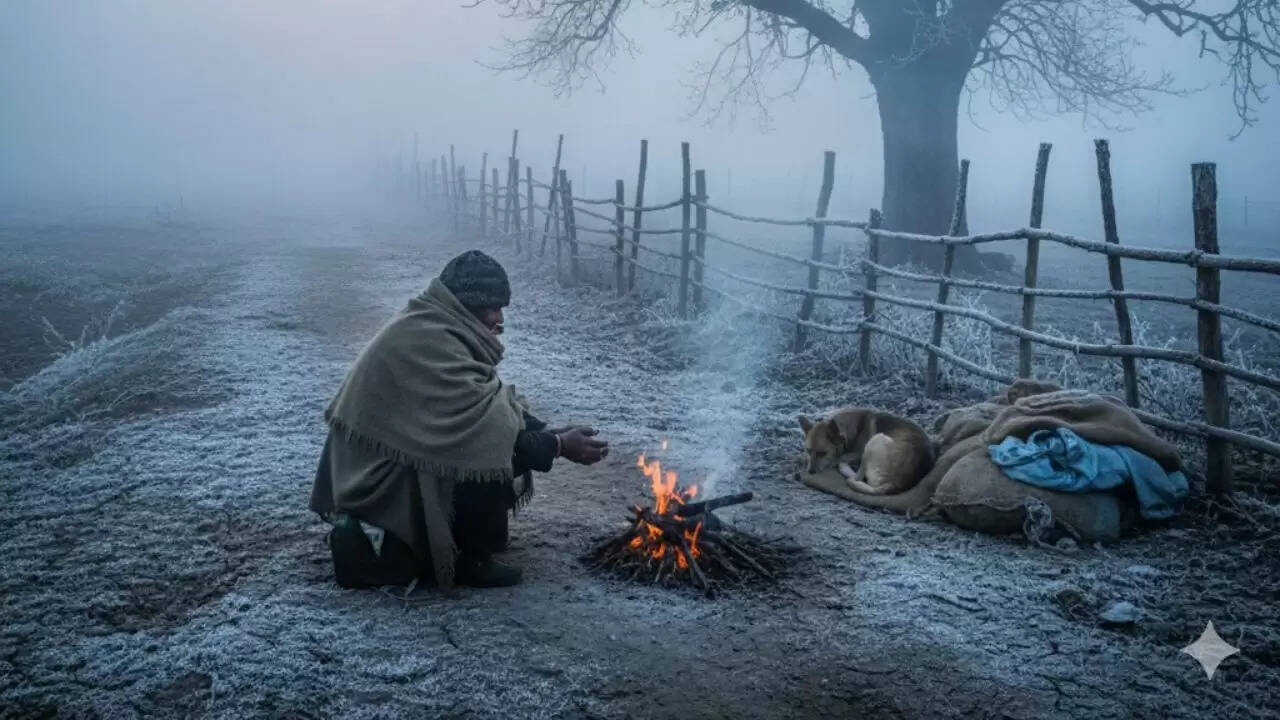 उत्तर भारत में सर्दी का बढ़ता प्रभाव, ठंड और कोहरे की चेतावनी