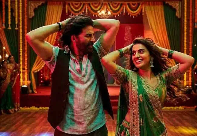 अक्षय कुमार की नई फिल्म 'वेलकम टू द जंगल' का गाना 'घिस घिस घिस' हुआ रिलीज