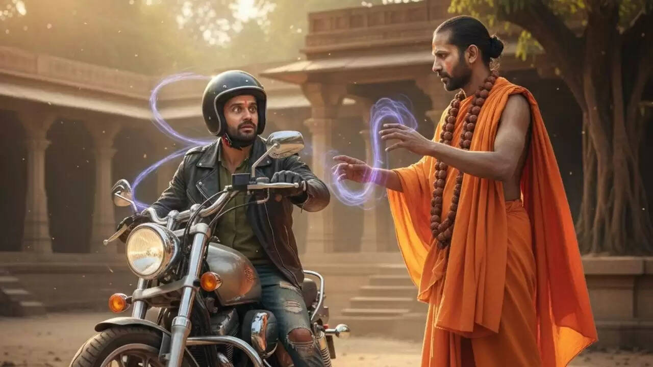 बुजुर्ग बाबा का अजीबोगरीब वीडियो: 2 रुपये मांगने पर बाइकर ने खोया सारा पैसा