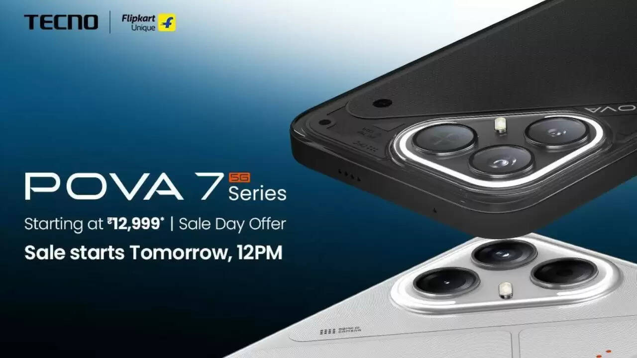 TECNO POVA 7 सीरीज की पहली बिक्री: जानें कीमत और फीचर्स