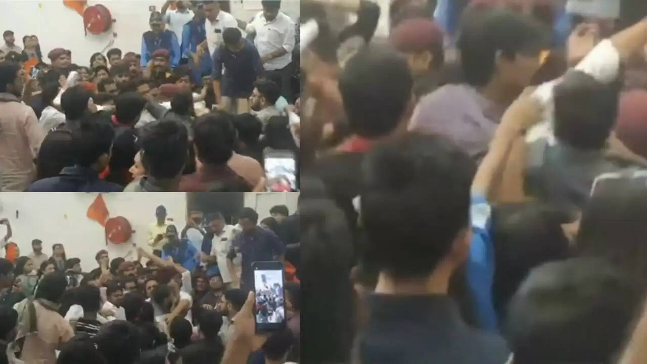 JNU में ABVP और वामपंथी संगठनों के बीच हिंसक झड़प