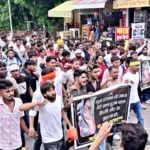 भिवानी की मनीषा के लिए न्याय की मांग: युवाओं का प्रदर्शन