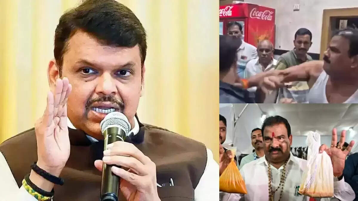 संजय गायकवाड़ द्वारा कैंटीन कर्मचारी को थप्पड़ मारने पर सीएम फडणवीस का बयान