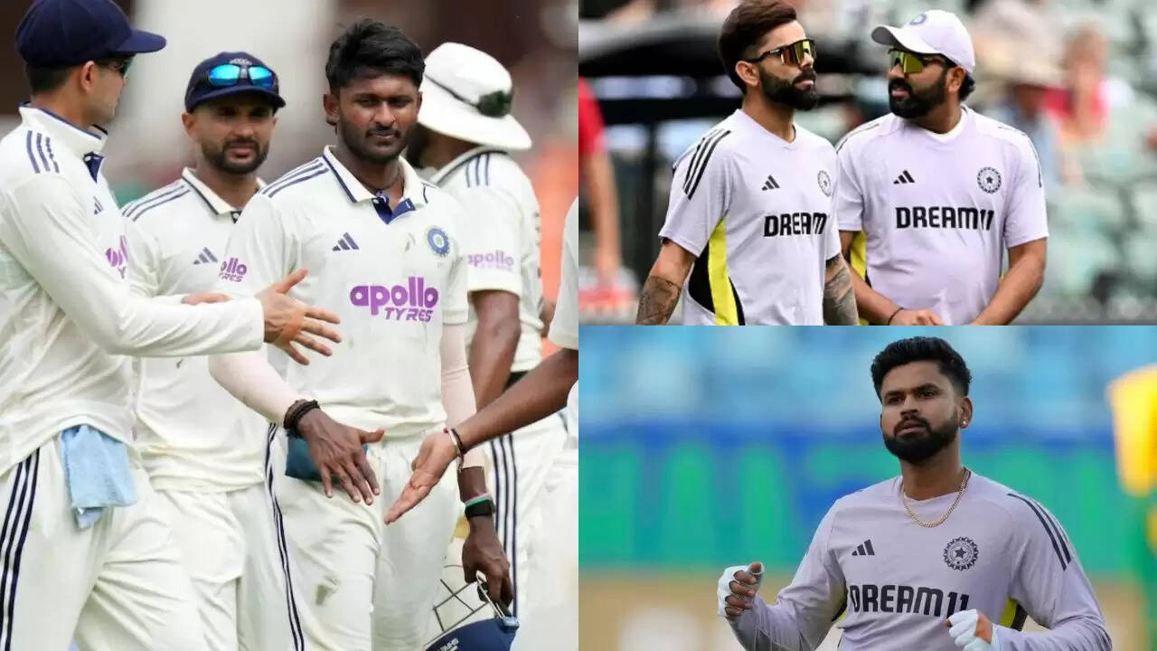 दिल्ली टेस्ट से पहले टीम इंडिया में शामिल हुए रोहित, कोहली और श्रेयस
