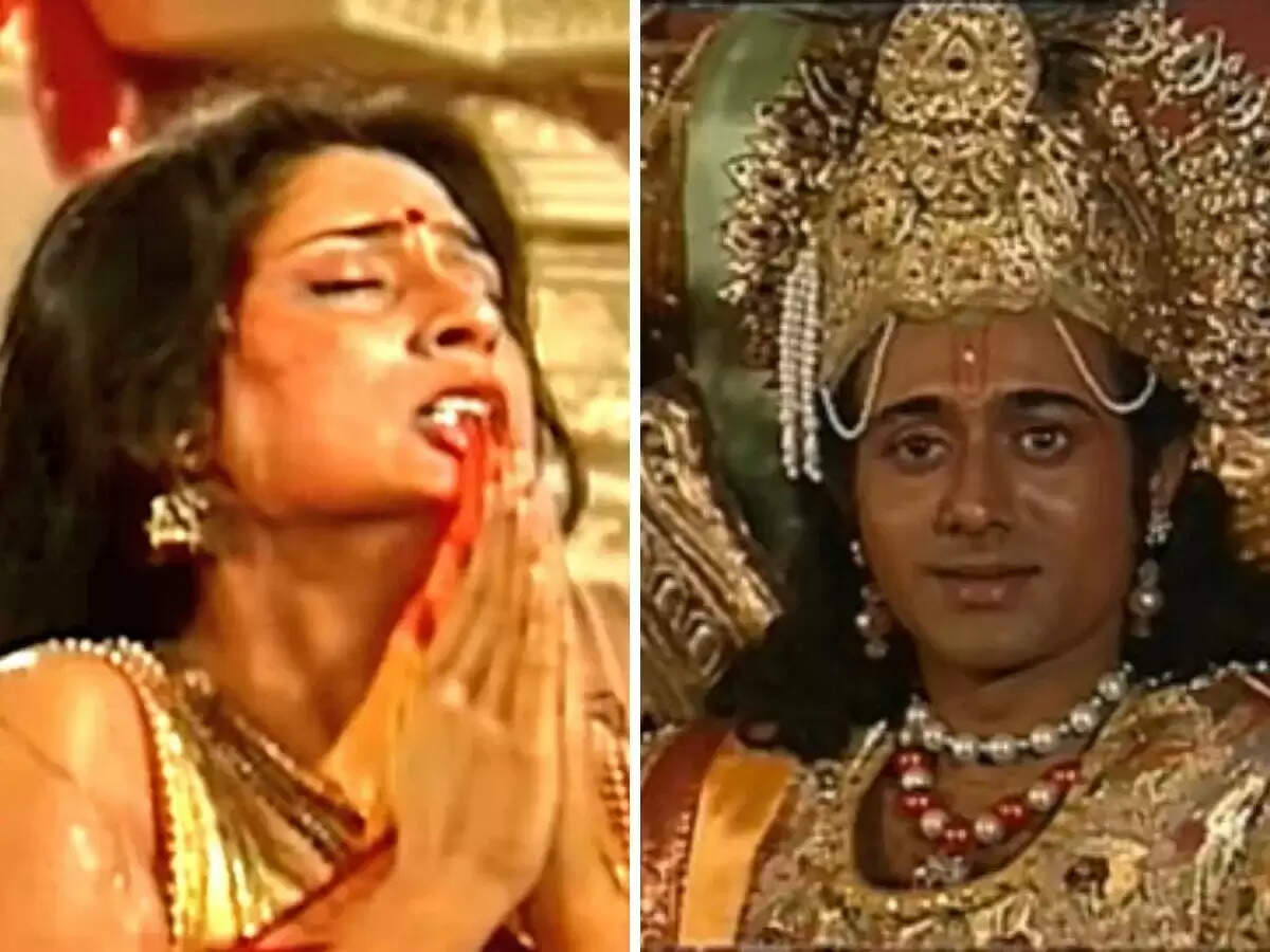 द्रौपदी के वस्त्रहरण का सीन: रूपा गांगुली की भावनात्मक परफॉर्मेंस