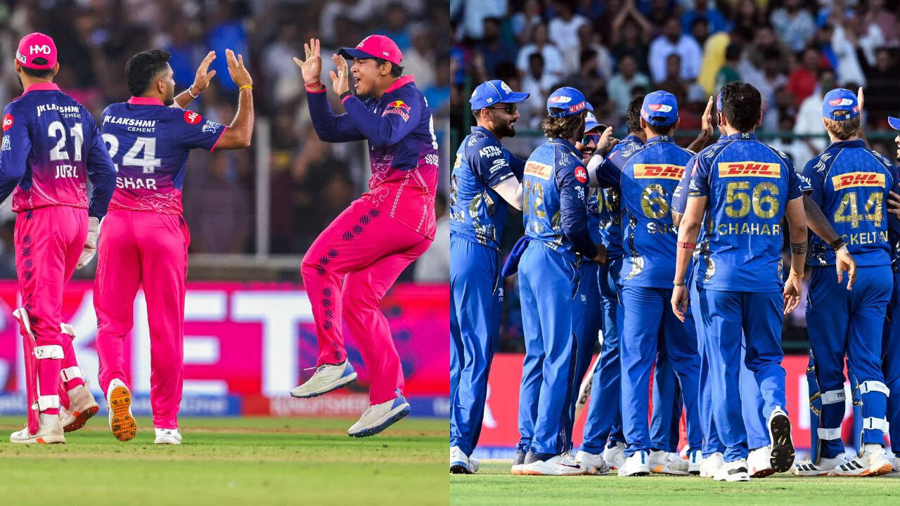 राजस्थान रॉयल्स और मुंबई इंडियंस के बीच IPL 2026 का रोमांचक मुकाबला