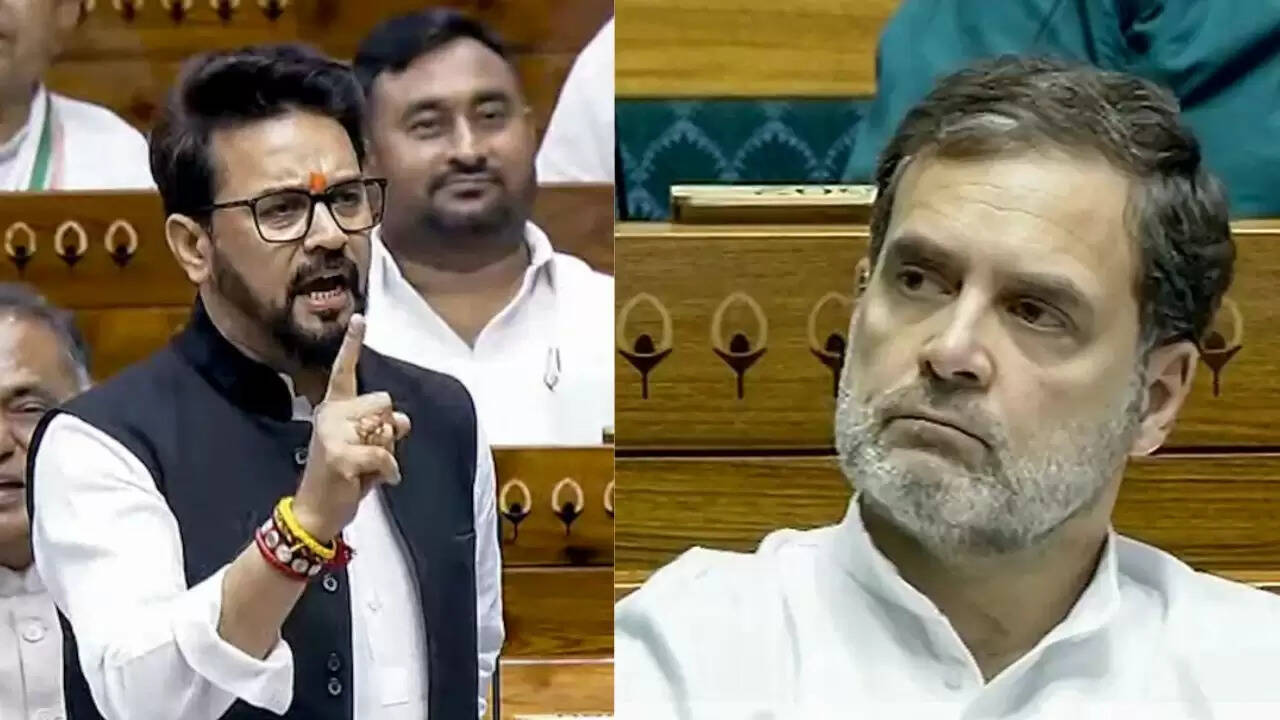 अनुराग ठाकुर ने लोकसभा में राहुल गांधी पर किया तीखा हमला, ऑपरेशन सिंदूर की सफलता का किया जिक्र