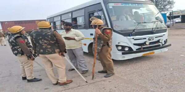 पलवल में धारा 144 लागू,चंडीगढ़ रूट भारी वाहनों के लिए बंद