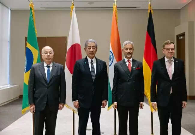 विदेश मंत्री एस जयशंकर ने UNGA-80 में जी4 बैठक में भाग लिया