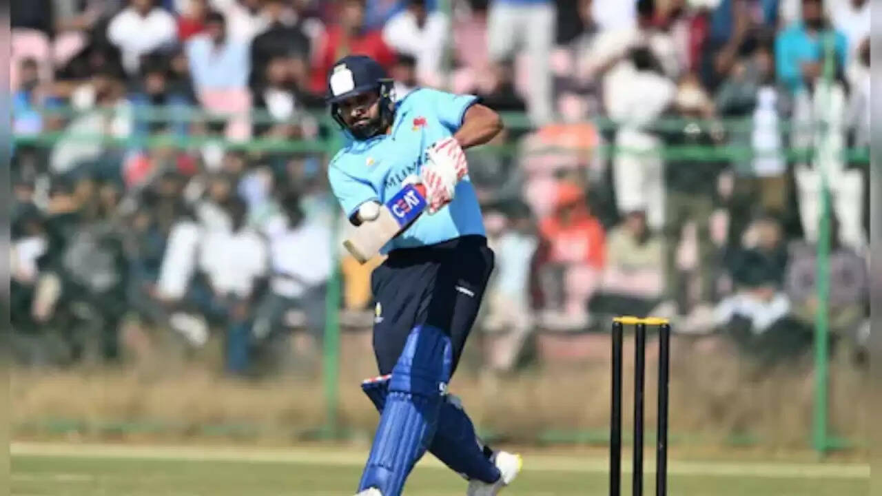 रोहित शर्मा की विजय हजारे ट्रॉफी में धमाकेदार वापसी