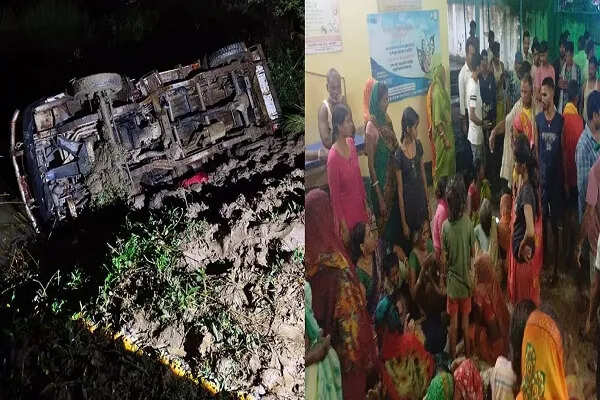 भागलपुर में डीजे वैन के पलटने से 5 की मौत, 3 घायल