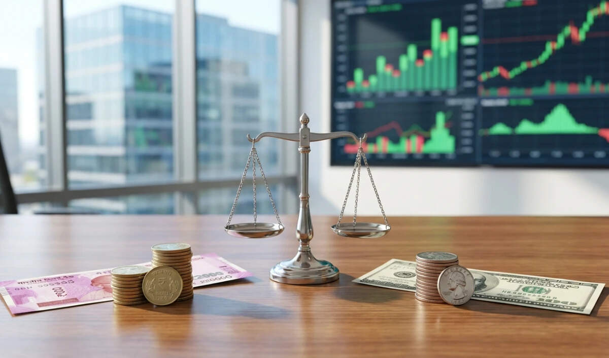 रुपये में गिरावट, विदेशी पूंजी निकासी का असर