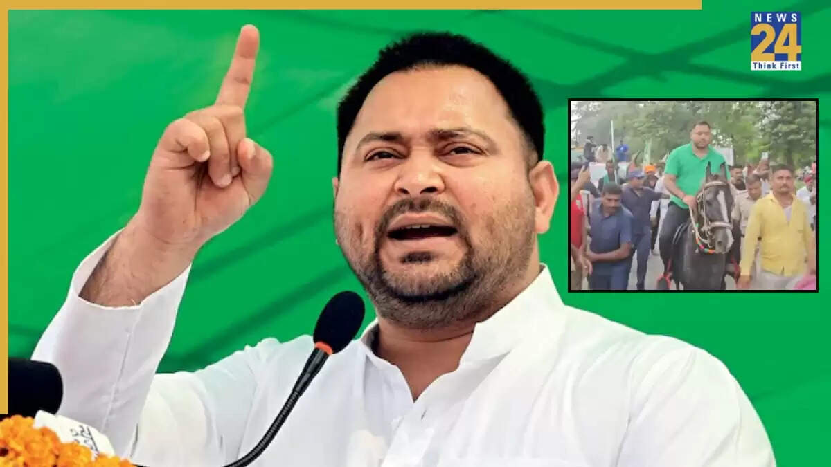 बिहार चुनाव 2025: तेजस्वी यादव की घोड़े की सवारी और अनंत सिंह का बड़ा ऐलान