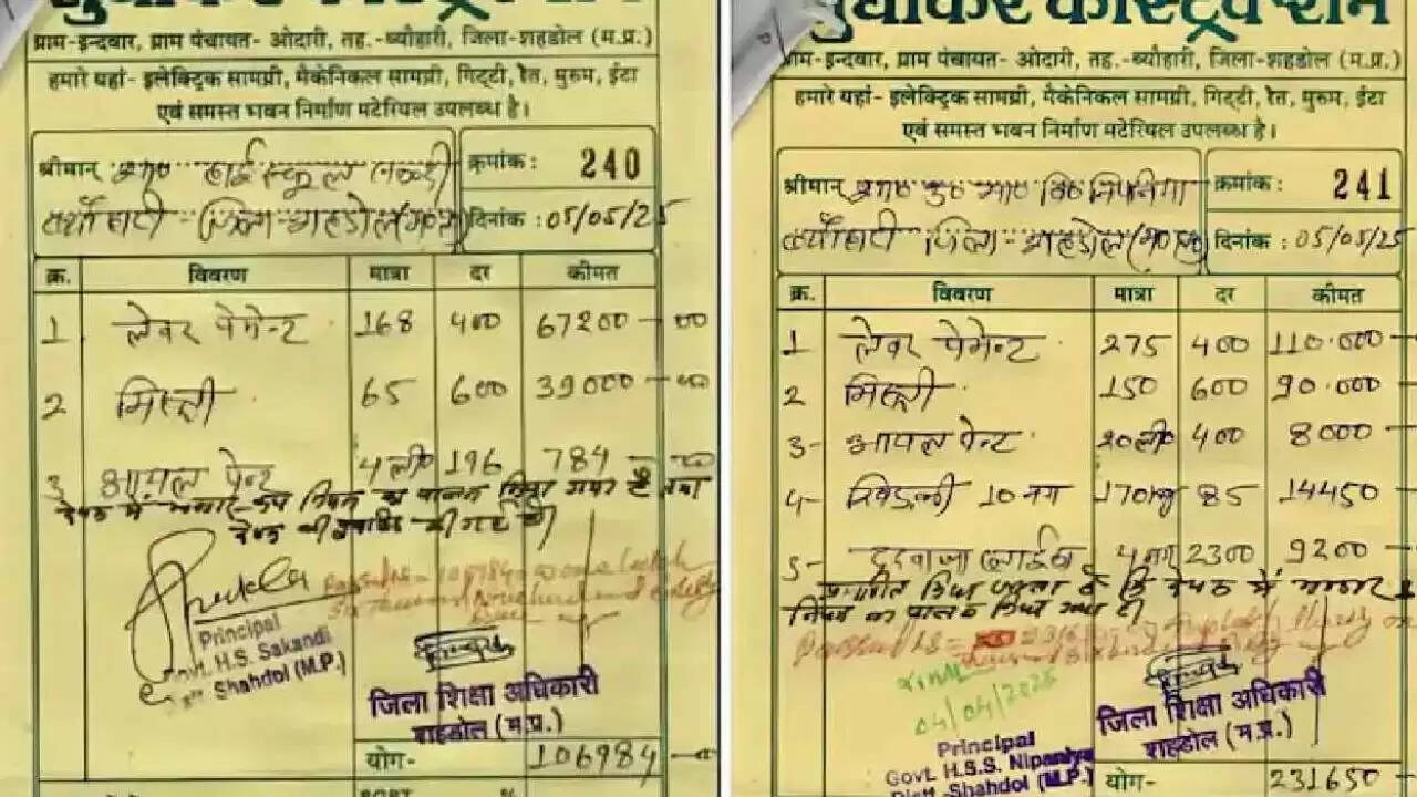 मध्य प्रदेश में सरकारी स्कूलों के पेंटिंग बिलों में अनियमितता की जांच शुरू