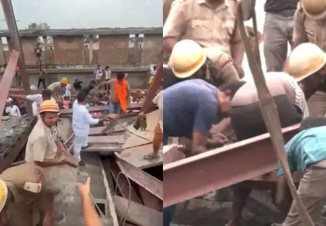 कोलकाता में निर्माणाधीन गोदाम की छत गिरने से कई मजदूर फंसे