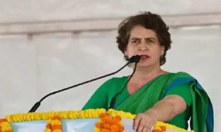 प्रियंका गांधी ने बिहार चुनाव में मोदी और नीतीश पर साधा निशाना