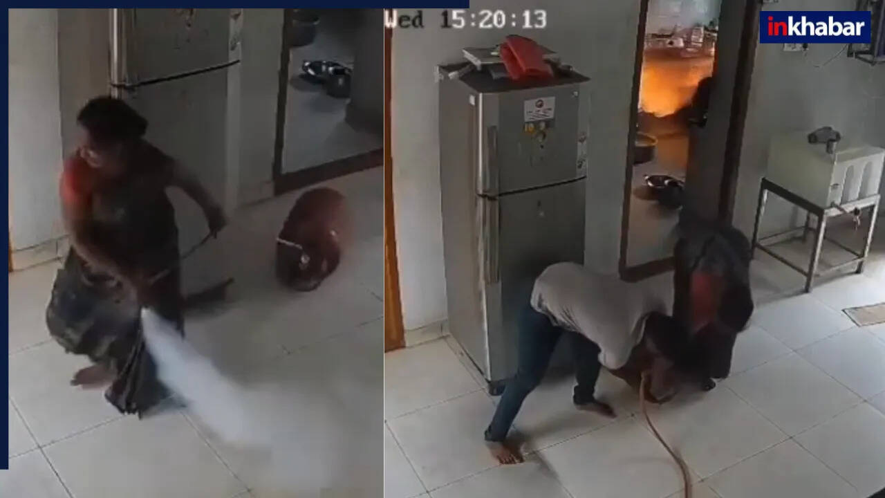 गैस सिलेंडर ब्लास्ट का वायरल वीडियो: कैसे बची एक परिवार की जान