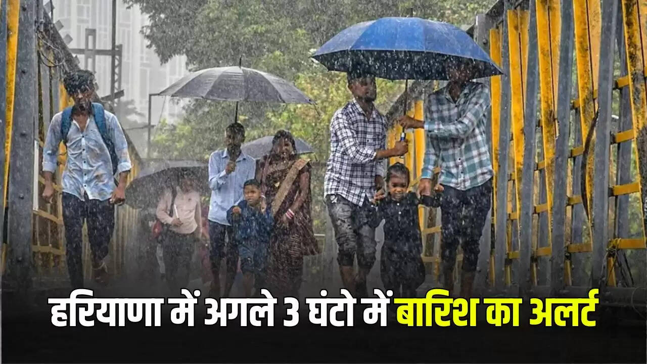 हरियाणा में बारिश का अलर्ट: मौसम में बदलाव