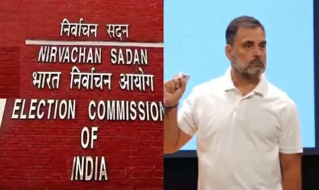 चुनाव आयोग ने राहुल गांधी के वोट चोरी के आरोपों को किया खारिज