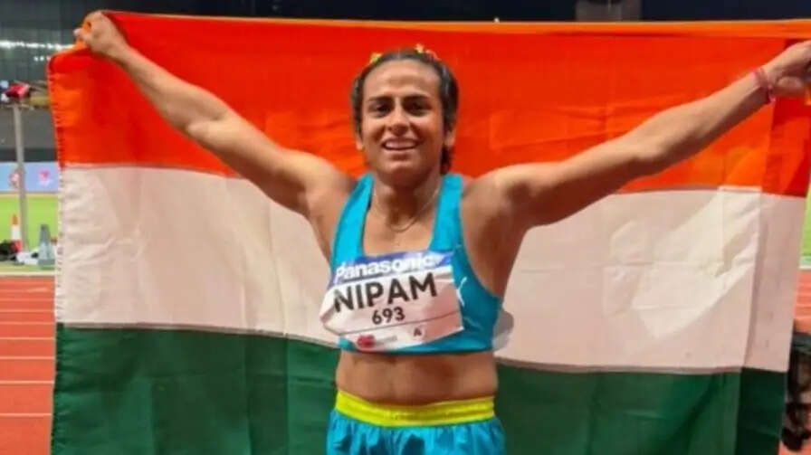 उत्तर प्रदेश की निपम ने एशियन एथलेटिक्स चैंपियनशिप में जीता ब्रॉन्ज मेडल