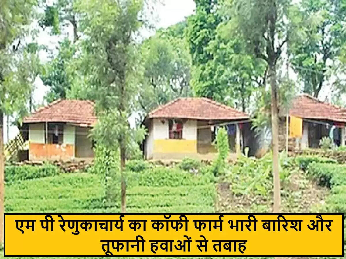 कर्नाटक में भारी बारिश से कॉफी बागान को हुआ बड़ा नुकसान