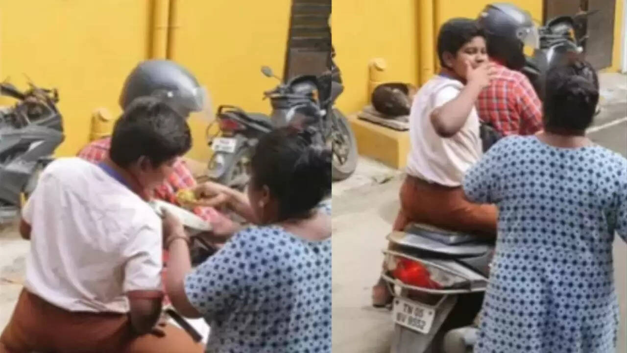 भावुक मां-बेटे का वीडियो सोशल मीडिया पर छाया