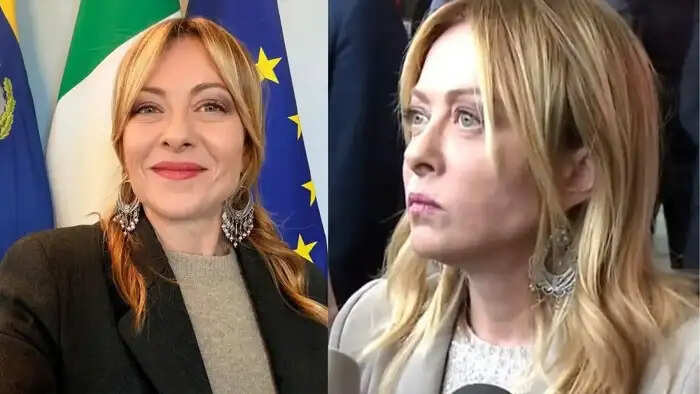 इटली की प्रधानमंत्री की झुमकों ने सोशल मीडिया पर मचाई धूम