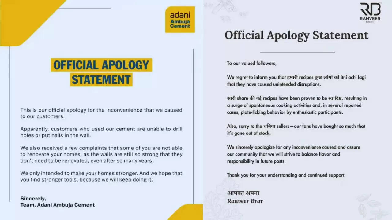 क्या है #OfficialApology ट्रेंड? जानें ब्रांड्स की नई मार्केटिंग चाल
