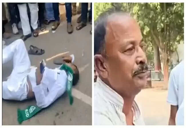 बिहार विधानसभा चुनाव में राजद नेता का टिकट न मिलने पर बवाल
