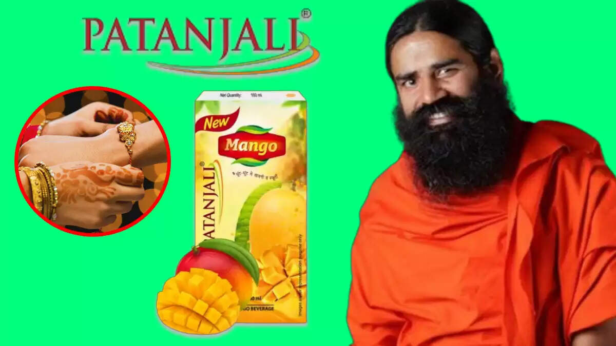 रक्षाबंधन पर परोसे जाने के लिए पतंजलि का मैंगो जूस: एक स्वस्थ विकल्प
