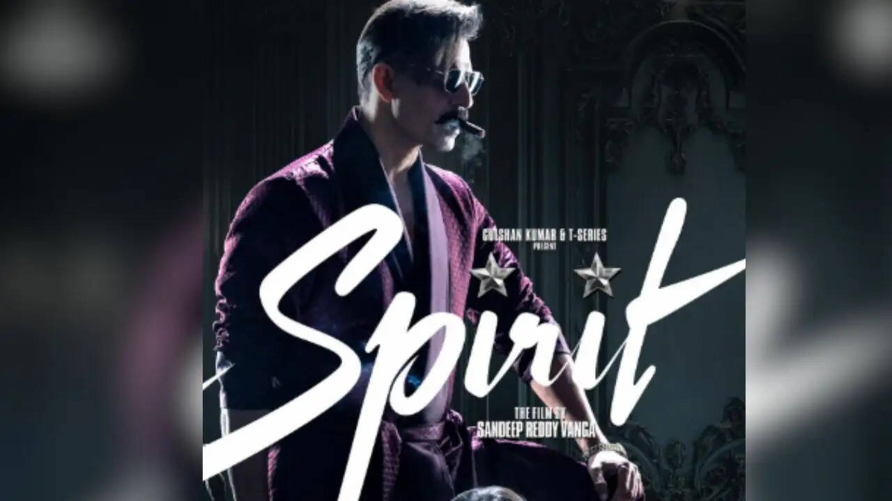 विवेक ओबेरॉय की 'स्पिरिट' में धमाकेदार एंट्री, फर्स्ट लुक पोस्टर जारी