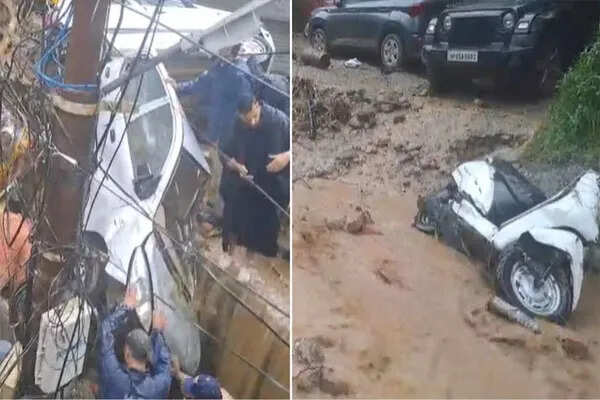 हिमाचल प्रदेश के मंडी में फ्लैश फ्लड से तबाही, तीन लोगों की जान गई