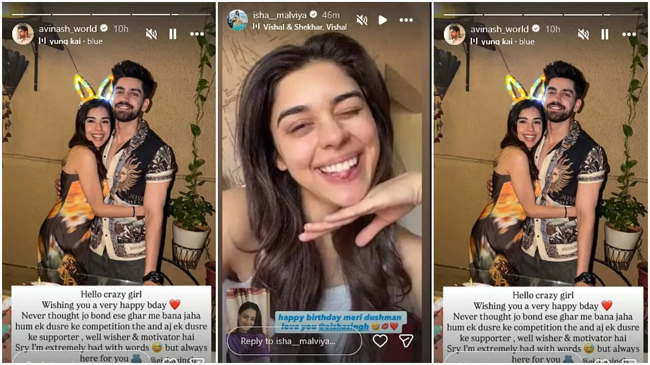 ईशा सिंह का जन्मदिन: अविनाश मिश्रा ने साझा किया खास संदेश