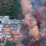 संदिग्ध परिस्थितियों में त्रिकुटा पहाड़ियों में आग, वैष्णो देवी यात्रा पर नहीं पड़ा असर