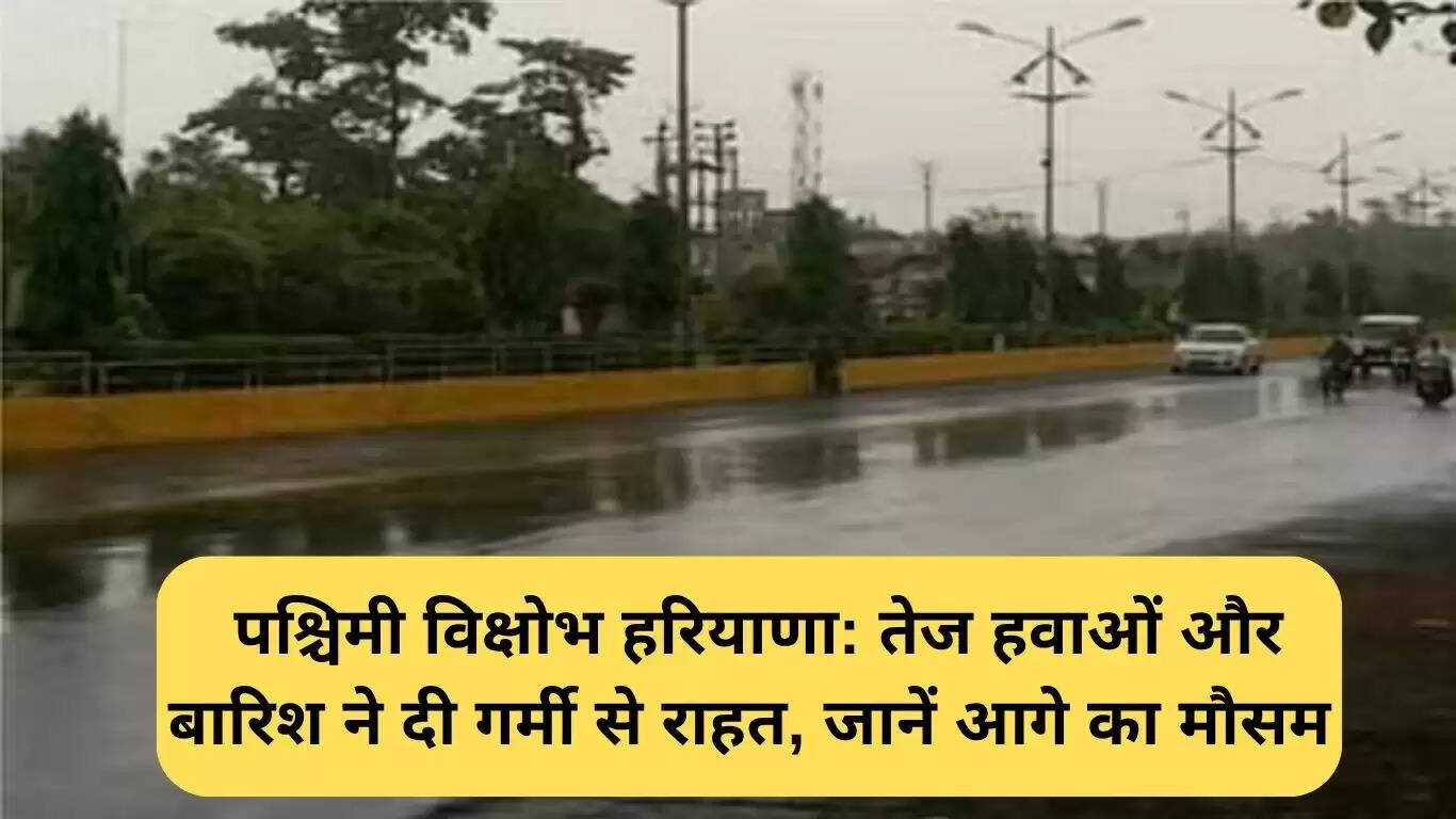 हरियाणा में मौसम का बदलाव: बारिश और ठंडी हवाओं से मिली राहत