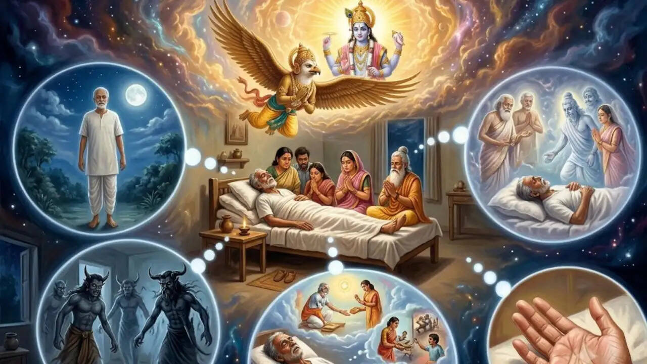 गरुड़ पुराण में मृत्यु के संकेत: जानें क्या कहते हैं ये अद्भुत संकेत