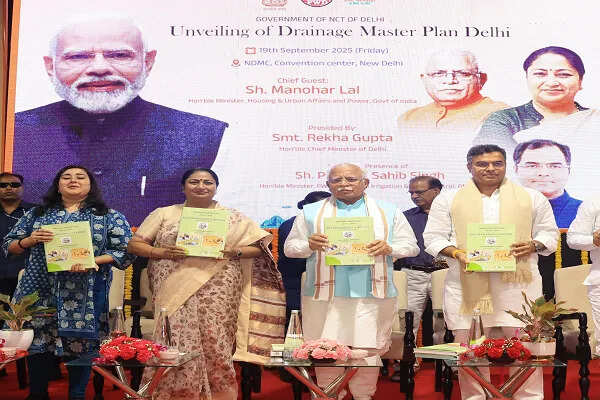 दिल्ली सरकार का नया ड्रेनेज मास्टर प्लान: बाढ़ से राहत के लिए ऐतिहासिक कदम