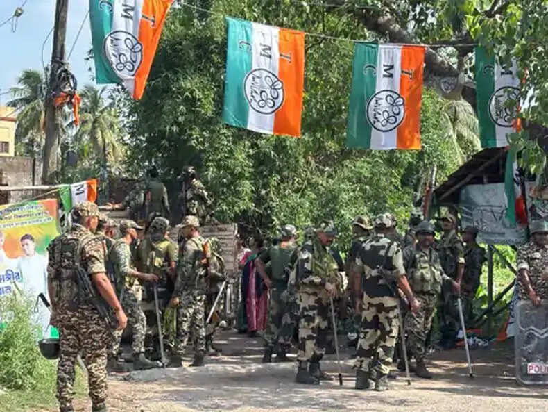 पश्चिम बंगाल में पुनर्मतदान के दौरान पुलिस पर लाठीचार्ज का आरोप