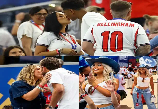 इंग्लैंड की जीत के बाद WAGS का ग्लैमरस अंदाज, फुटबॉल और रोमांस का संगम