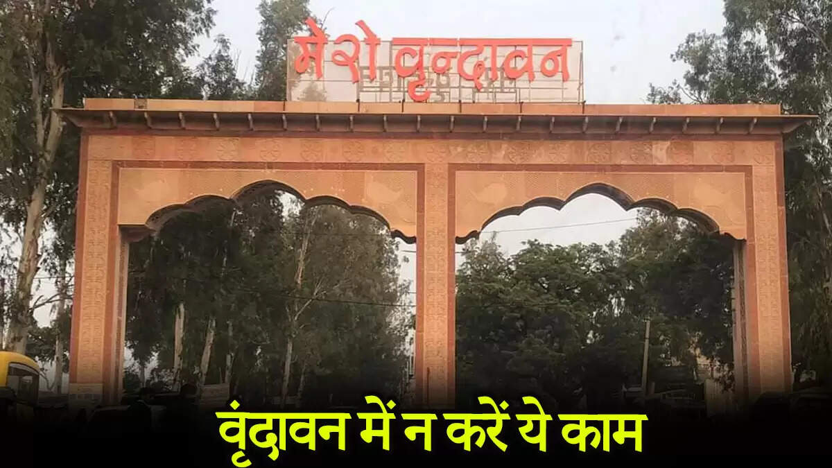 वृंदावन में क्या न करें: पवित्रता बनाए रखने के लिए आवश्यक नियम