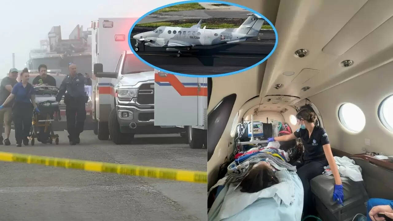 टेक्सास में मैक्सिको की नौसेना का विमान हादसा, पांच की मौत