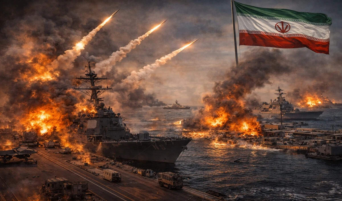 मिडिल ईस्ट में तनाव: ईरान के हमलों के बाद अमेरिकी बेस पर खतरा