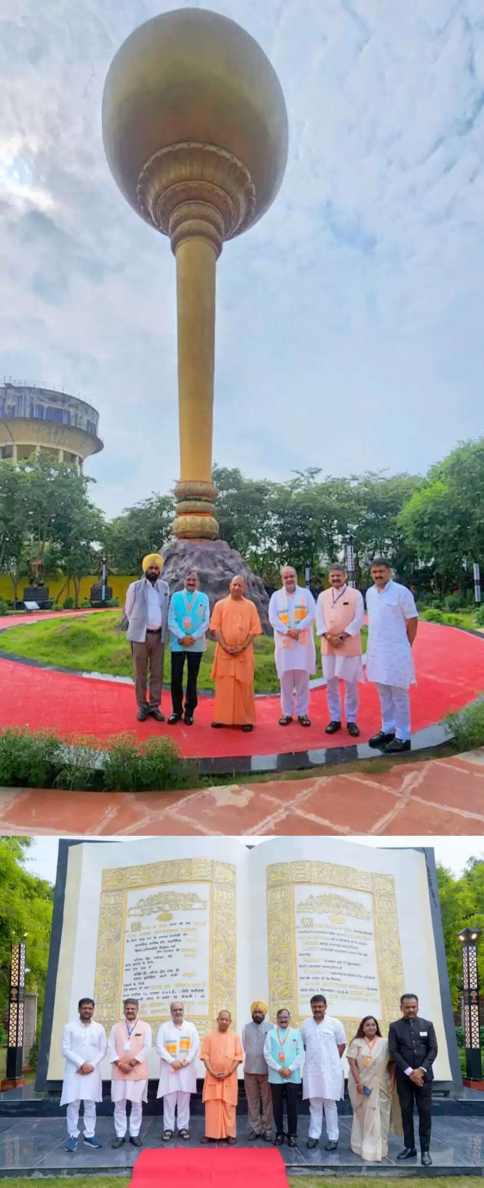 मुख्यमंत्री योगी आदित्यनाथ ने मुरादाबाद में विकास परियोजनाओं का उद्घाटन किया