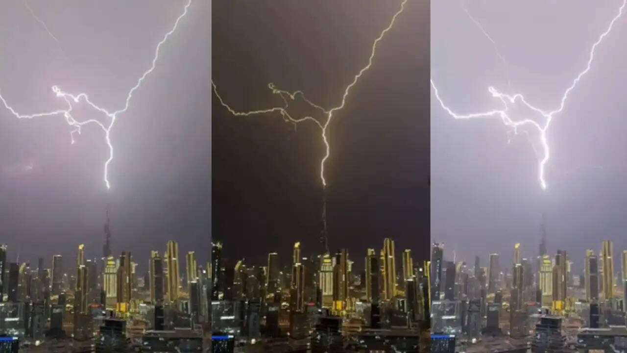 दुबई में बुर्ज खलीफा पर बिजली गिरने का नजारा: क्या है इसके पीछे का रहस्य?