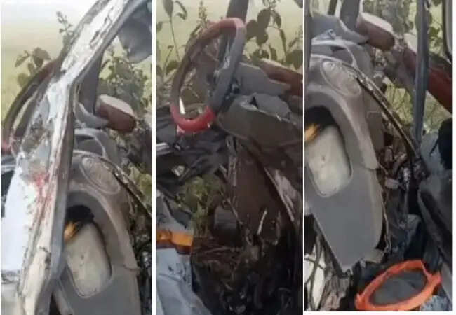 लखीमपुर खीरी में छात्रों से भरी मैजिक ट्रक और ट्रक की टक्कर, एक की मौत